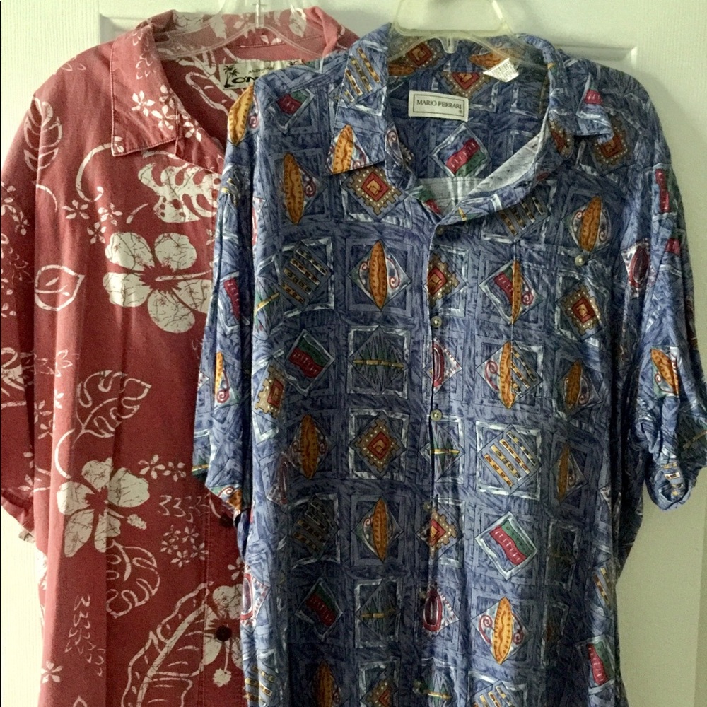 Men’s Tropical Shirts XL Mario Ferrari & O’Neil